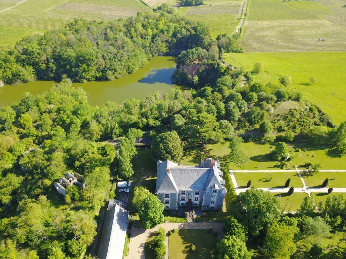 Chateau De La Fresnaye Bed & Breakfast Saint-Aubin-de-Luigné Екстериор снимка